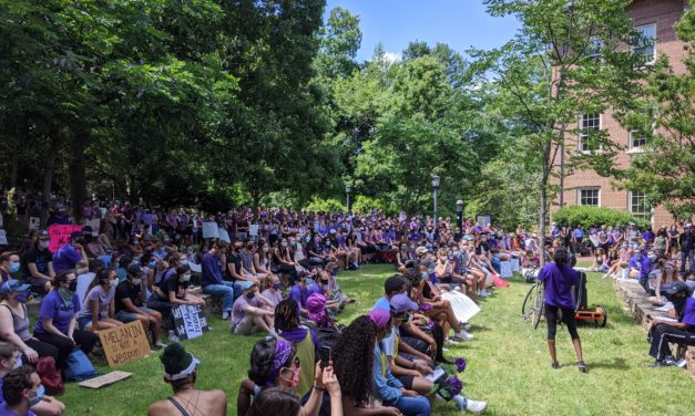 UNC Black Student Groups Lead March Across Campus, Through Chapel Hill