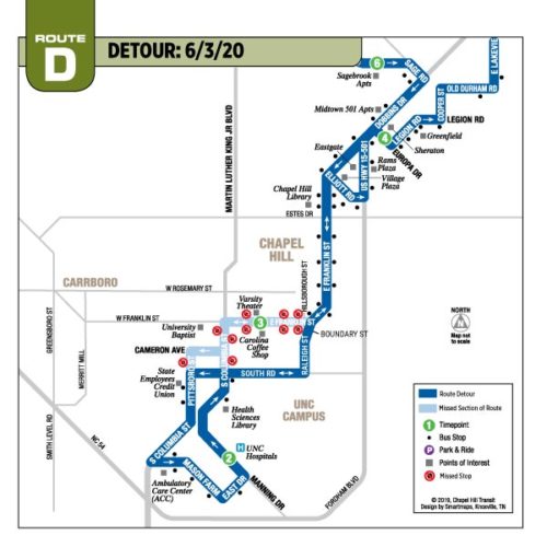 Chapel Hill Transit Map Chapel Hill Transit Announces Detours Ahead Of Scheduled Protest -  Chapelboro.com