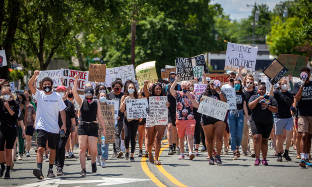 Photo Gallery: Protesters March Through Carrboro, Chapel Hill
