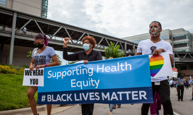 UNC Health Workers March to Show ‘Commitment to Fighting Health Inequities’