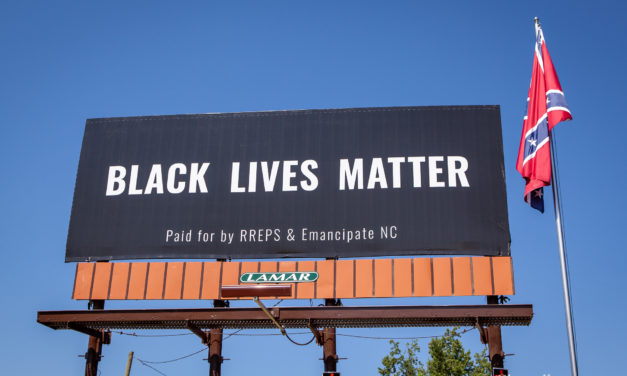 Crowd-Funded ‘Black Lives Matter’ Billboard Posted Near Pittsboro