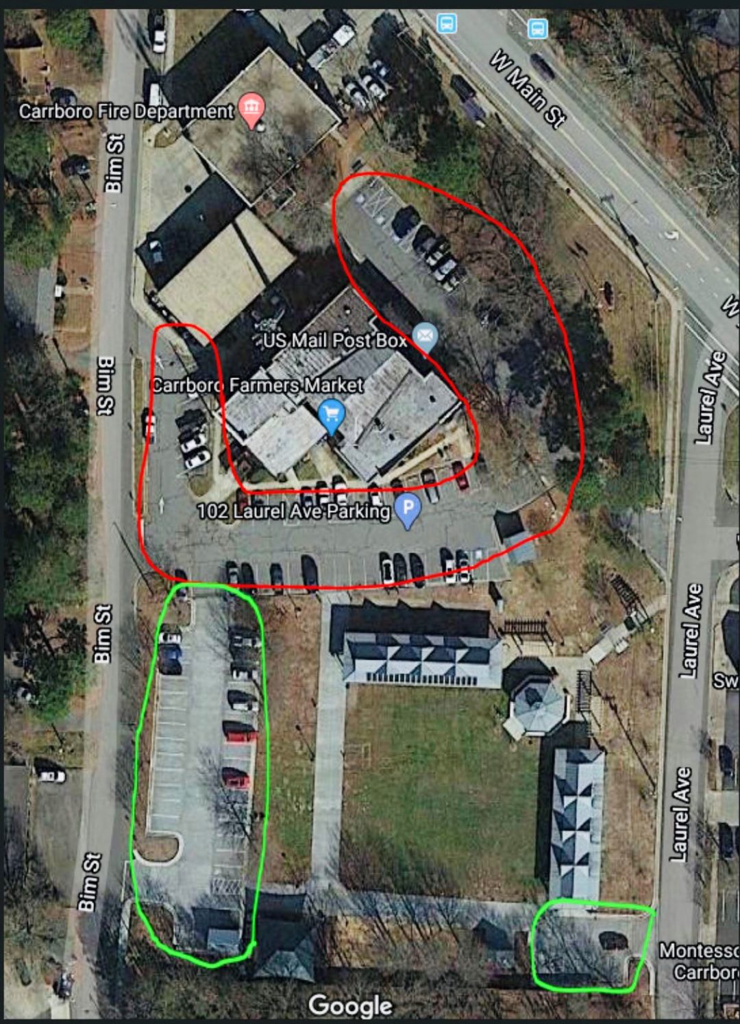 Carrboro Town Hall Parking Lot to be Closed for Maintenance