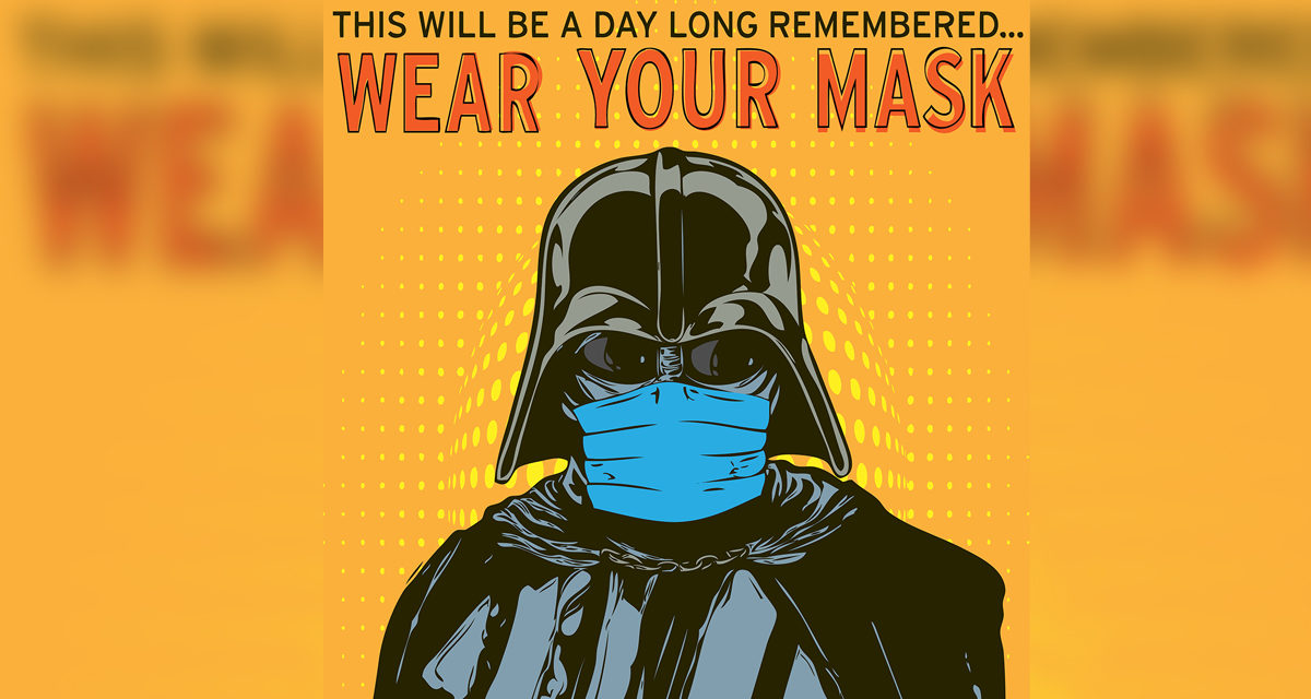 Orange County Artists Create Posters Encouraging Face Mask Wearing