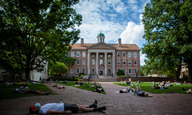 UNC Students, Faculty Hold ‘Die-In’ Protest, Call for Virtual Classes Amid the Pandemic