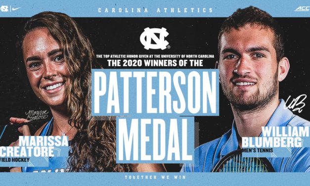 William Blumberg and Marissa Creatore Selected by UNC as Patterson Medal Recipients