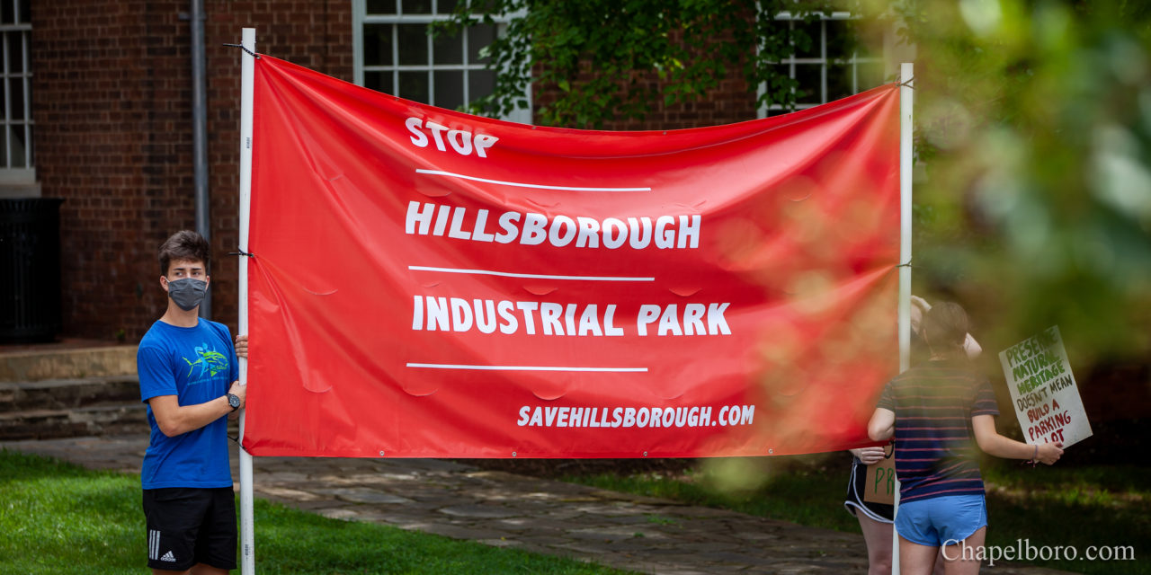 Orange County Residents Protest Proposed Development Outside Hillsborough; Planning Board to Review