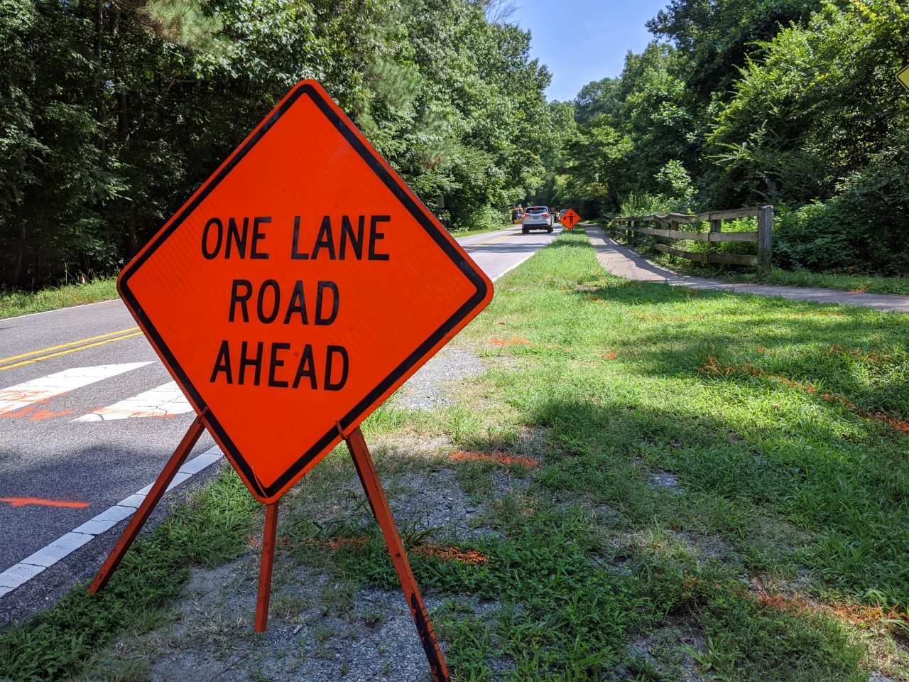 Lane Closed On Piney Mountain Road In Chapel Hill For Repairs Chapelboro Com