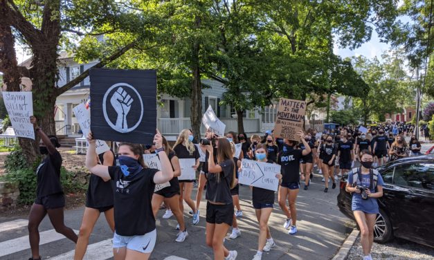 ‘We’re Not Just Entertainment’: UNC Student-Athletes March Against Racial Injustice