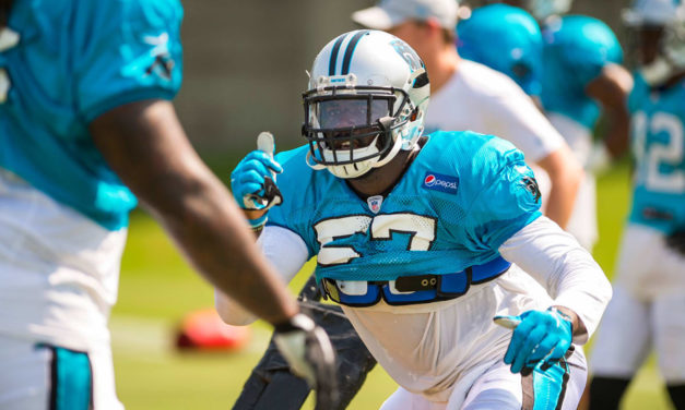 Carolina Panthers Release Former UNC LB Andre Smith