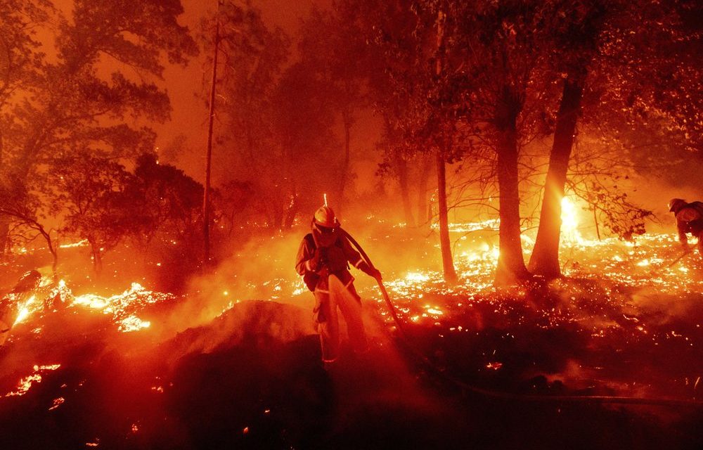 As California Burns, the Winds Arrive and the Lights Go Out