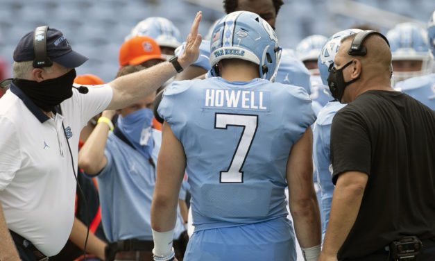 Pro Football Focus Ranks Connection Between Sam Howell and Top WRs as No. 10 in the Nation
