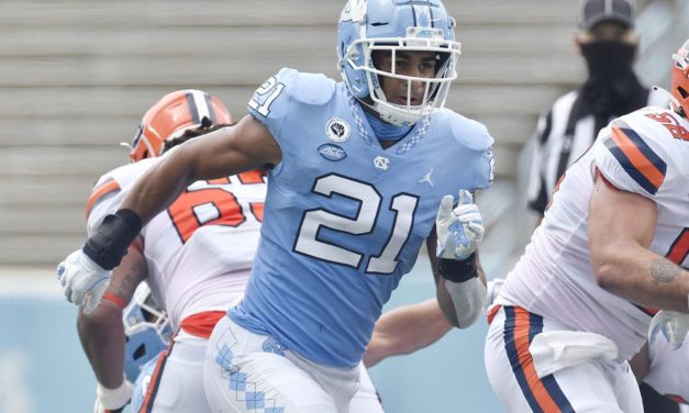 Chazz Surratt Selected as Bednarik Award Player of the Week