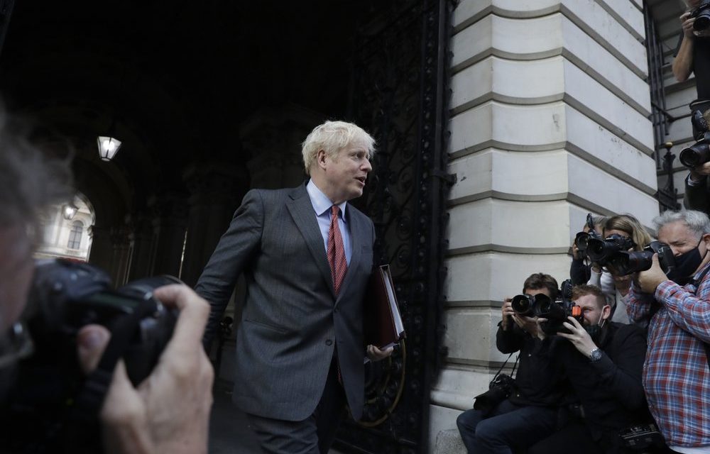 UK Leader Orders New Virus Restrictions, Could Last 6 Months