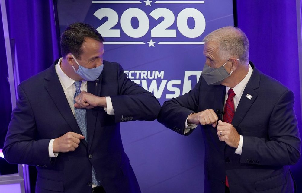 Tillis, Cunningham Spar Over Supreme Court, Absentee Voting