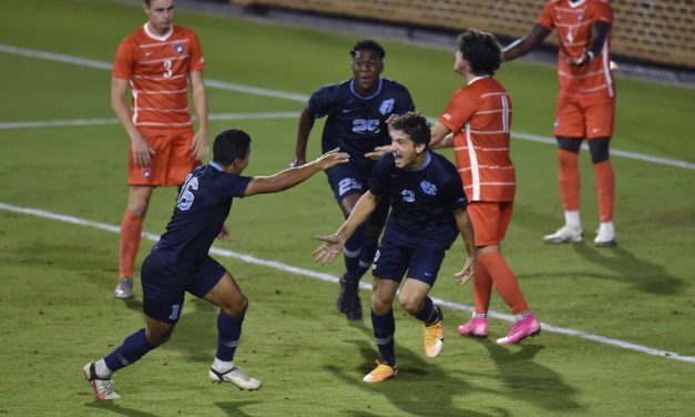 Last-Second Goal Lifts UNC Men’s Soccer to Thrilling Upset Win Over No. 3 Clemson