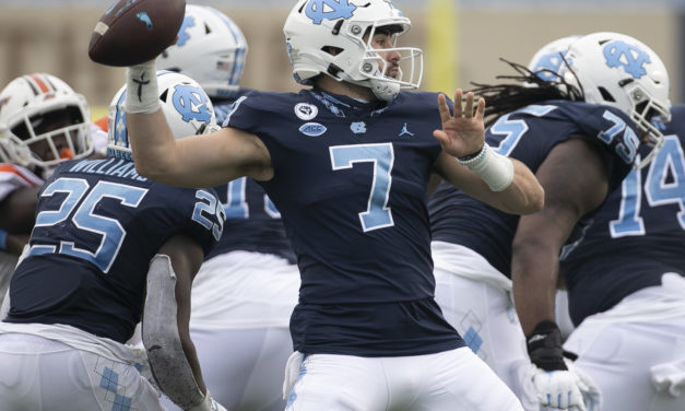 UNC Jumps to No. 5 in AP College Football Top 25
