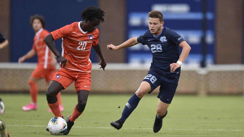 Men's Soccer UNC Drops Two Spots to No. 5 in United Coaches Poll