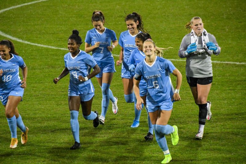 Winning Streak Extended to Eight Games as No. 1 UNC Women's Soccer Downs Louisville - Chapelboro.com