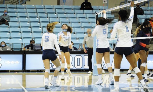 UNC Volleyball Takes Down Virginia