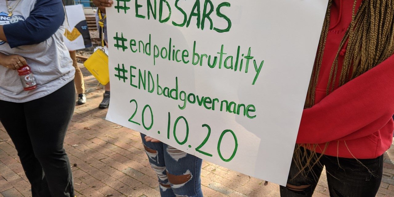 UNC Black Congress Holds Protest Against Violence in Nigeria, Africa