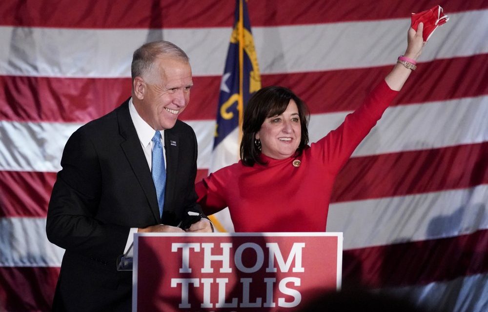North Carolina Sen. Tillis Reelected, Keeps Seat for GOP