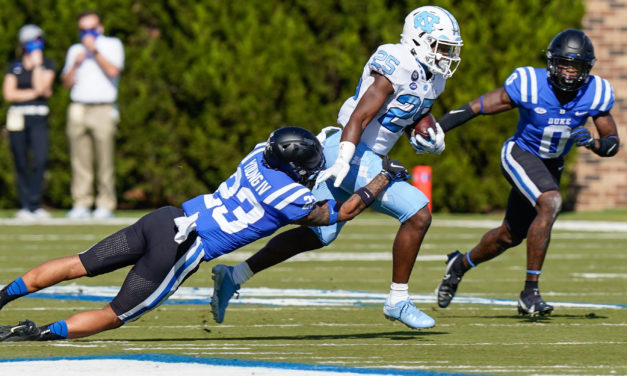 Victory Bell Remains in Chapel Hill as UNC Strikes Early and Often in Blowout Win Over Duke