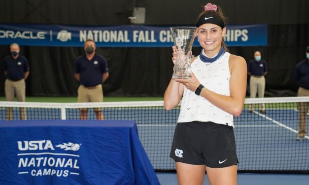 Women’s Tennis: Alexa Graham Wins Oracle ITA National Fall Championship