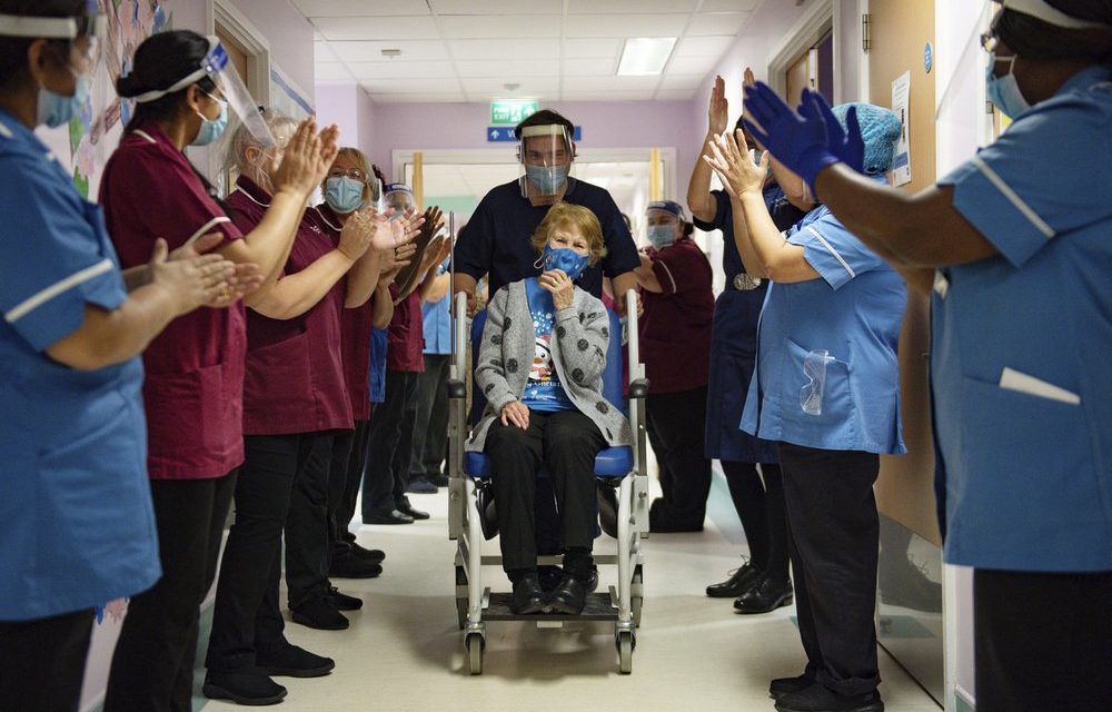 ‘Route Out’ of Pandemic: U.K. Gives 1st COVID-19 Vaccine Doses