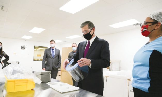 Gov. Cooper Visits Pittsboro PPE Manufacturer