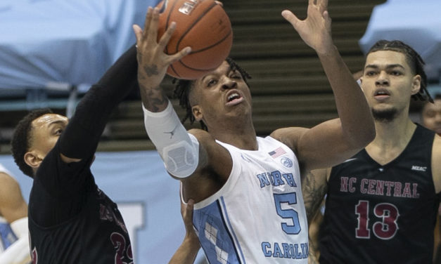 No. 16 UNC Struggles Early Again, Recovers to Top NC Central