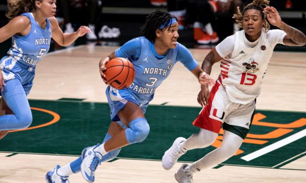 Women’s Basketball: UNC Falls in Close Road Game at Miami