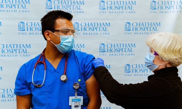 With Chatham’s First Coronavirus Vaccine Now Administered, ‘The End Is in Sight’