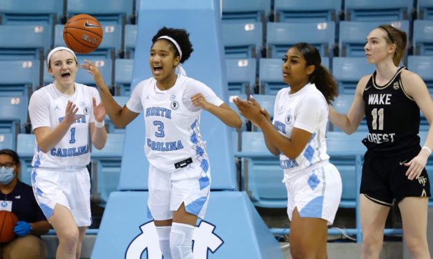 Women’s Basketball: UNC Downs Wake Forest in Overtime
