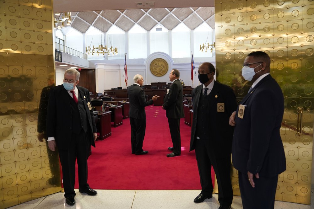 NC Legislative Session Opening Subdued Amid Virus Worries