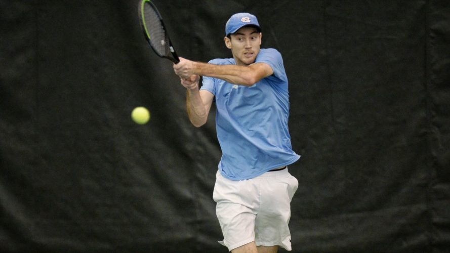 Men's Tennis No. 2 UNC Sweeps Past Northwestern in Dual Match Opener