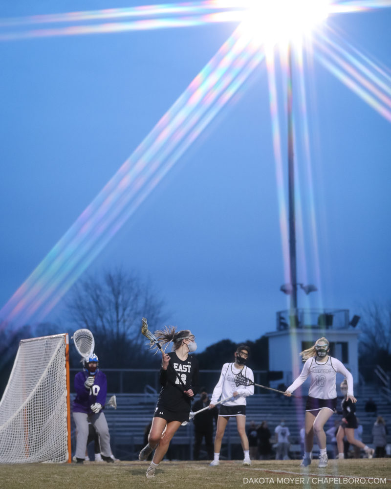 Photo Gallery East Chapel Hill Faces Carrboro in Girl's Lacrosse