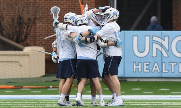 Chris Gray Scores Six Goals as UNC Men’s Lacrosse Opens Season With Big Win Over Denver