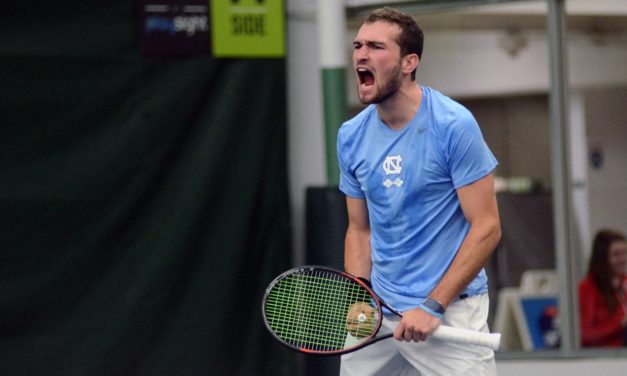 No. 2 UNC Men’s Tennis Downs Tennessee in Quarterfinals of ITA National Indoor Tournament