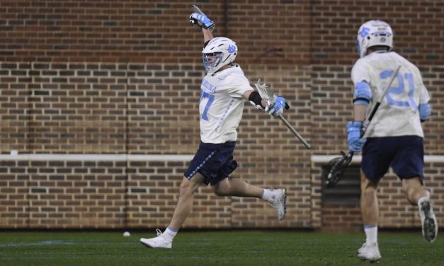 No. 2 UNC Men’s Lacrosse Holds On for Slim Victory Over High Point