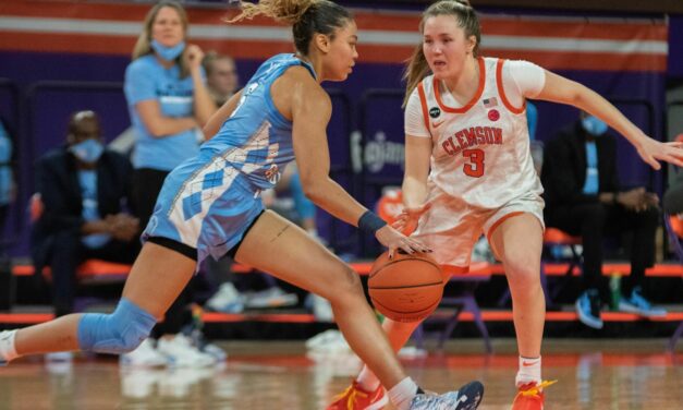 Stephanie Watts Scores 26 Points to Lead UNC Women’s Basketball Past Clemson