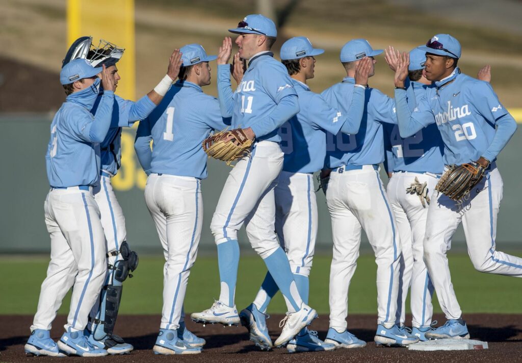 UNC Baseball Wins Sunday at Virginia Tech to Avoid Getting Swept
