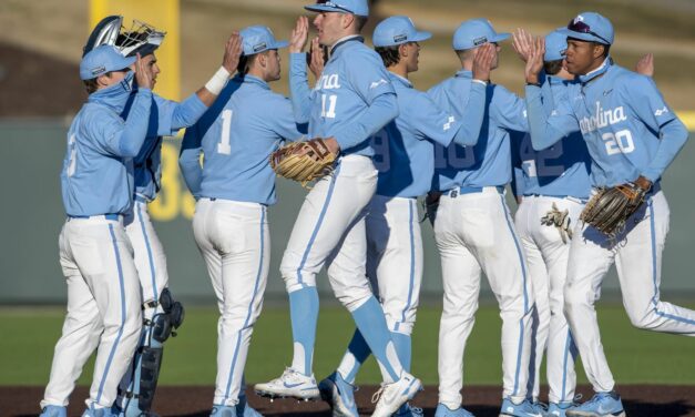 UNC Baseball Wins Sunday at Virginia Tech to Avoid Getting Swept
