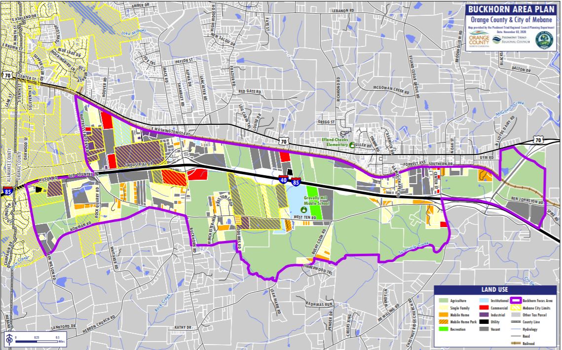 OC Buckhorn Area Plan Highlights Residents Living In Development   Buckhorn Area Plan Current Land Use 