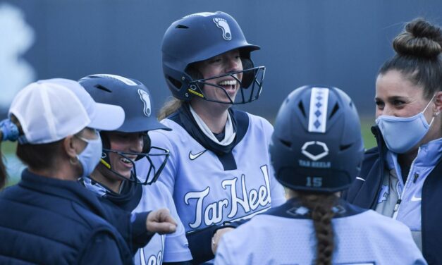UNC Softball Opens Series With Shutout Win Over Notre Dame