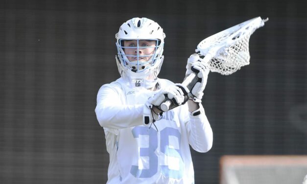 Men’s Lacrosse: UNC Goalie Collin Krieg Selected as National and ACC Defensive Player of the Week