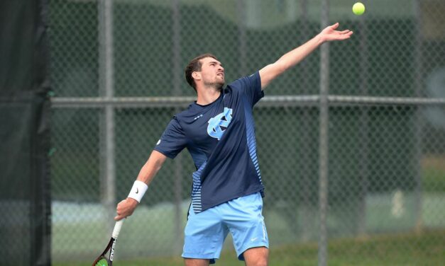 Men’s Tennis: No. 1 UNC Rolls to Victory Over Wofford