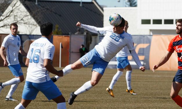 Men’s Soccer: No. 15 UNC Battles to Scoreless Draw Against Syracuse