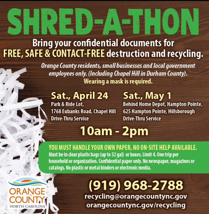 ShredAThon Orange County Solid Waste