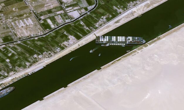 Egypt Races To Dislodge Giant Vessel Blocking Suez Canal