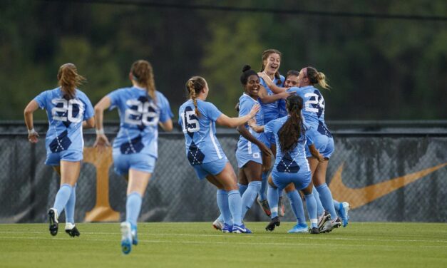 Ruby Grant, Brianna Pinto Each Score Hat Tricks as No. 2 UNC Women’s Soccer Dominates Tennessee